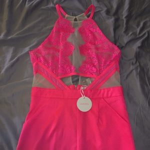 Luxxel Neon Pink Romper